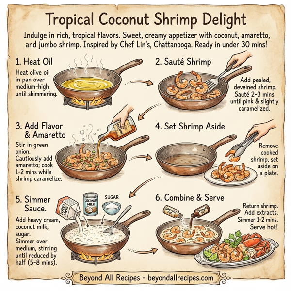 Tropical Coconut Shrimp Delight instructions