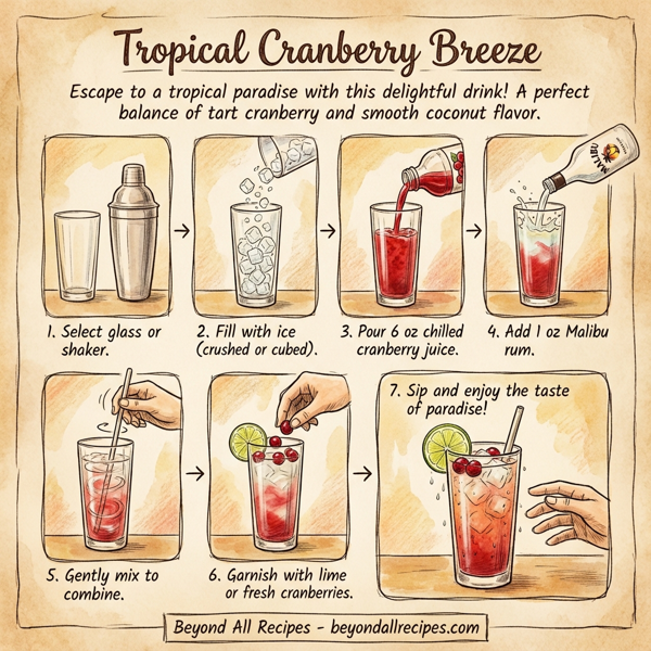 Tropical Cranberry Breeze instructions
