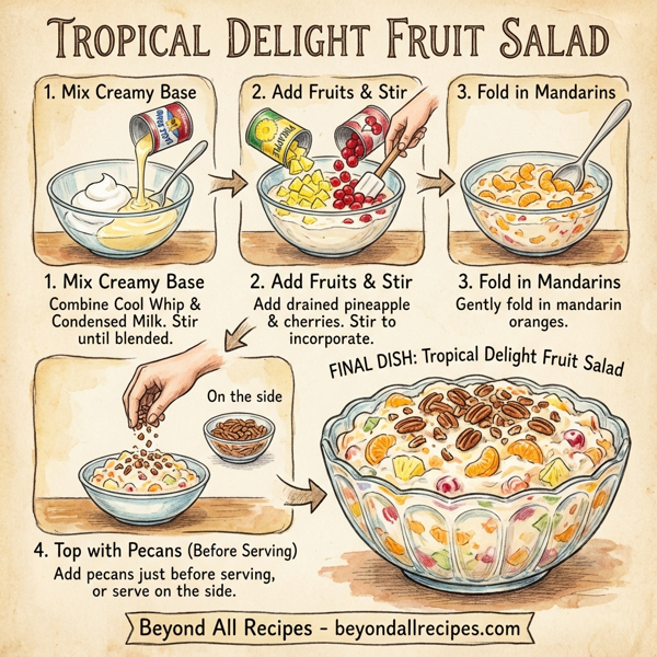 Tropical Delight Fruit Salad instructions