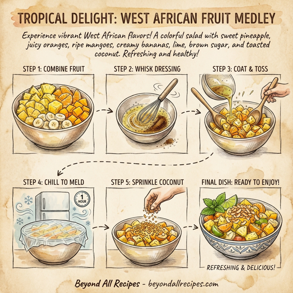 Tropical Delight: West African Fruit Medley instructions