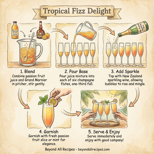 Tropical Fizz Delight instructions