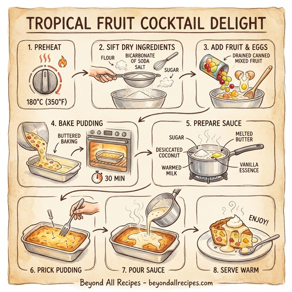 Tropical Fruit Cocktail Delight instructions