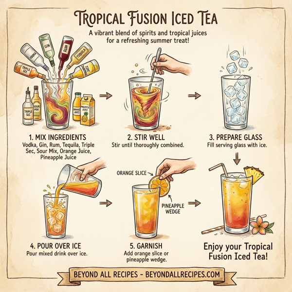Tropical Fusion Iced Tea instructions