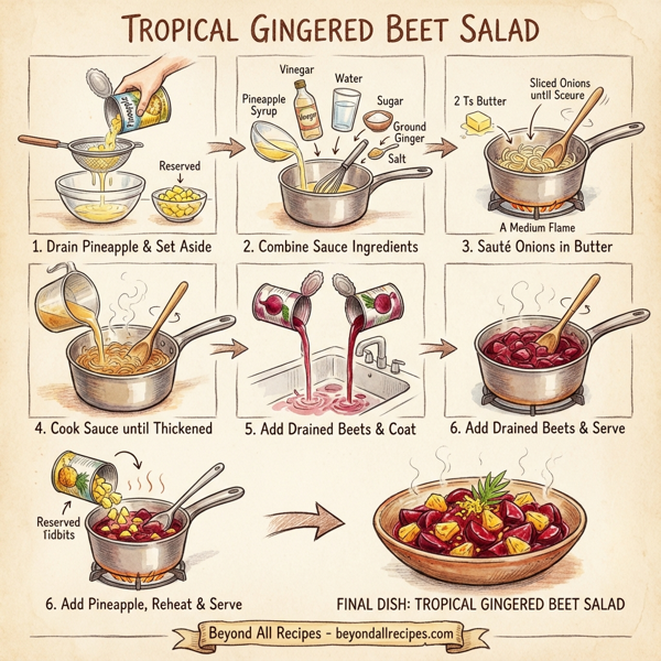 Tropical Gingered Beet Salad instructions