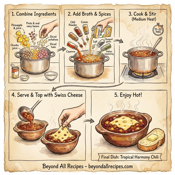Tropical Harmony Chili instructions