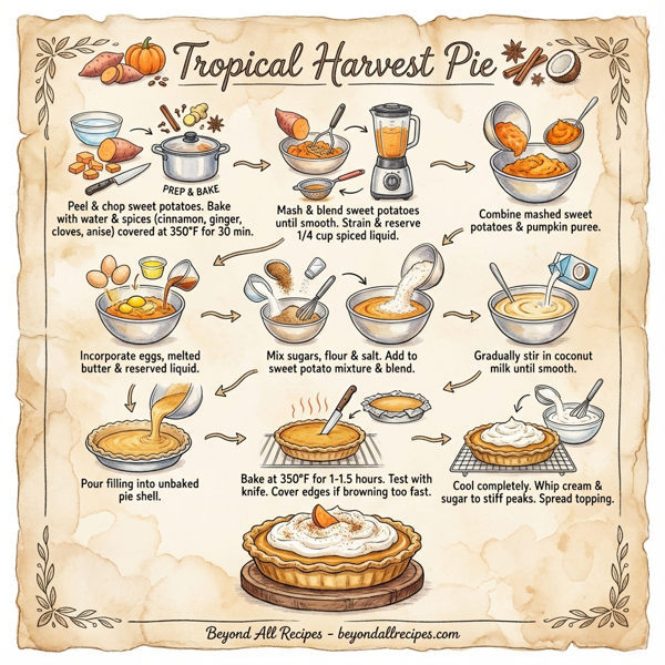 Tropical Harvest Pie instructions