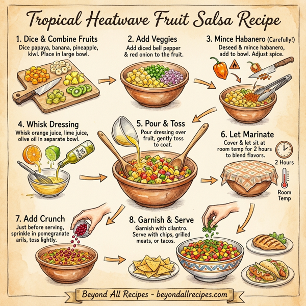 Tropical Heatwave Fruit Salsa instructions