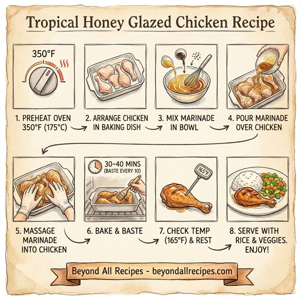 Tropical Honey Glazed Chicken instructions