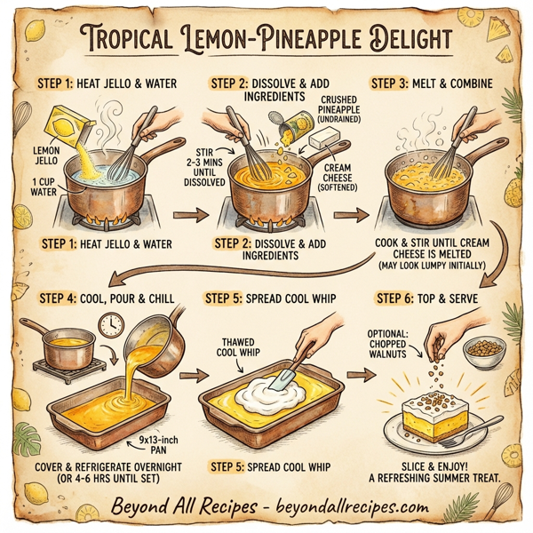 Tropical Lemon-Pineapple Delight instructions