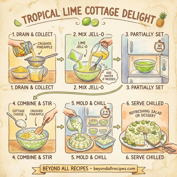 Tropical Lime Cottage Delight instructions