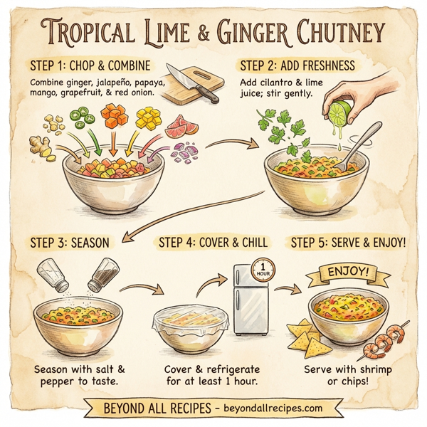 Tropical Lime & Ginger Chutney instructions