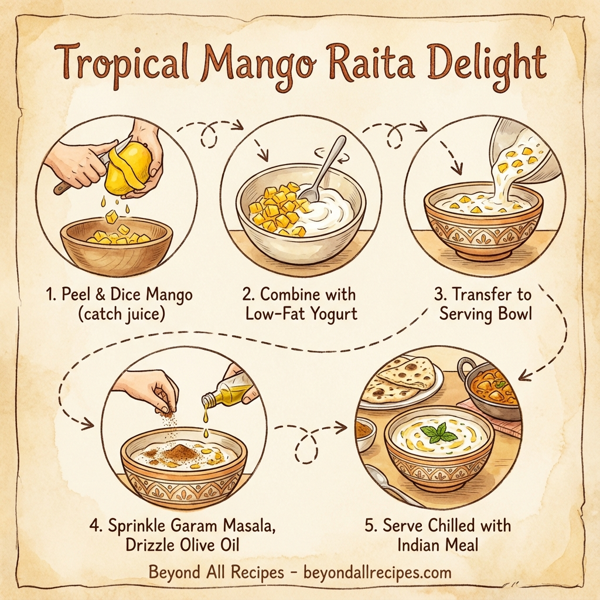 Tropical Mango Raita Delight instructions