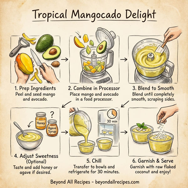 Tropical Mangocado Delight instructions