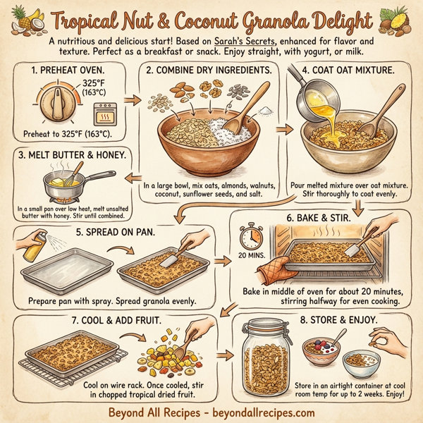 Tropical Nut & Coconut Granola Delight instructions
