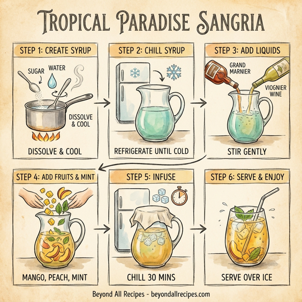 Tropical Paradise Sangria instructions