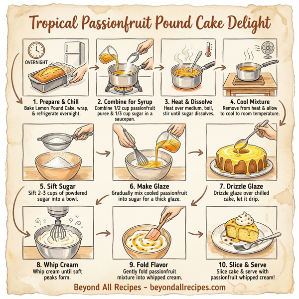 Tropical Passionfruit Pound Cake Delight instructions