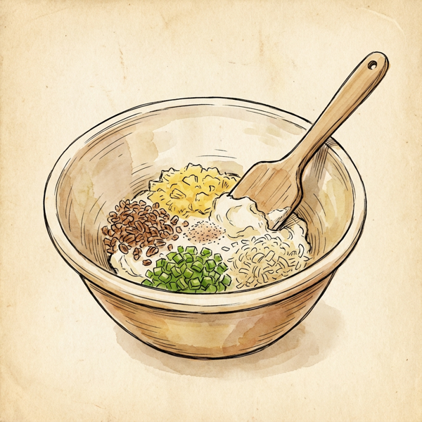 Tropical Pecan Pineapple Cheese Ball instructions