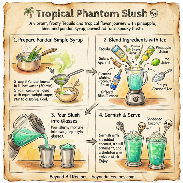 Tropical Phantom Slush instructions