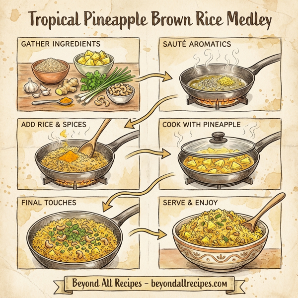 Tropical Pineapple Brown Rice Medley instructions