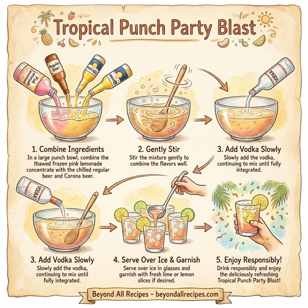 Tropical Punch Party Blast instructions