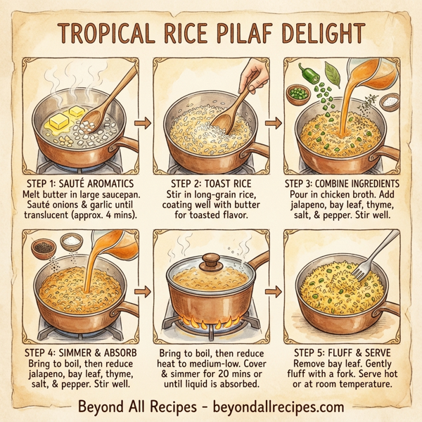 Tropical Rice Pilaf Delight instructions
