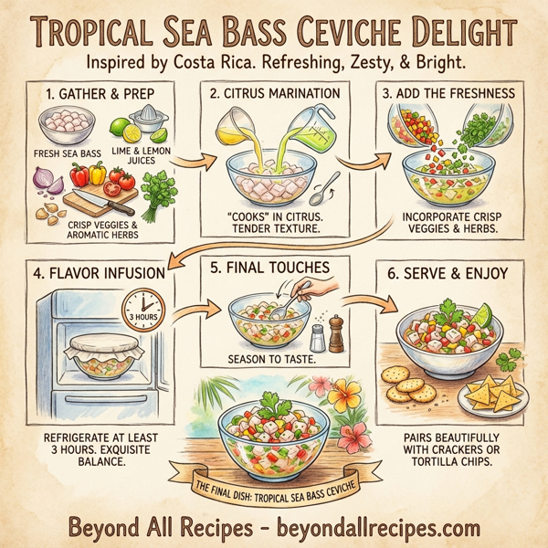 Tropical Sea Bass Ceviche Delight instructions