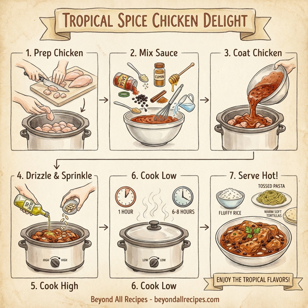 Tropical Spice Chicken Delight instructions