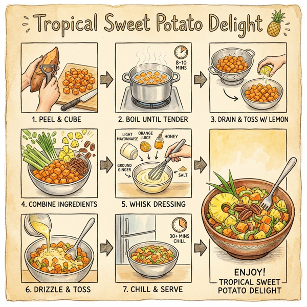 Tropical Sweet Potato Delight instructions