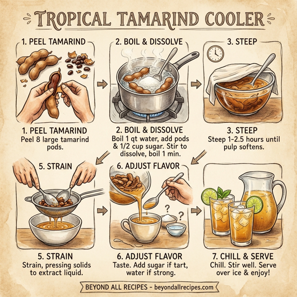 Tropical Tamarind Cooler instructions