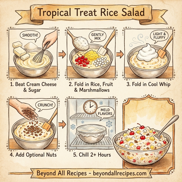 Tropical Treat Rice Salad instructions