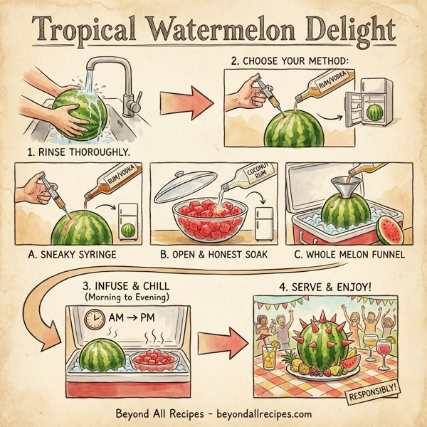 Tropical Watermelon Delight instructions