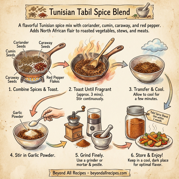Tunisian Tabil Spice Blend instructions