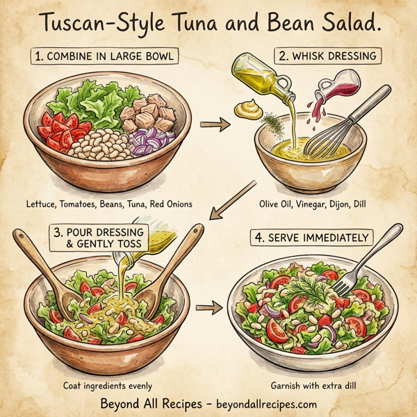 Tuscan-Style Tuna and Bean Salad instructions