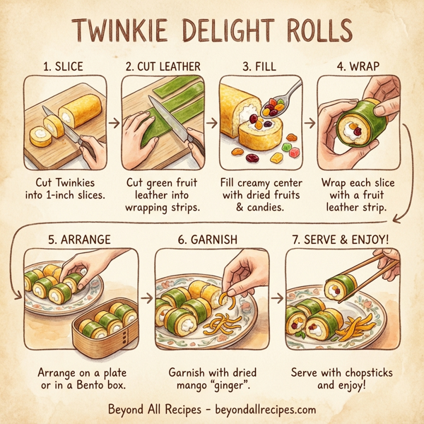 Twinkie Delight Rolls instructions