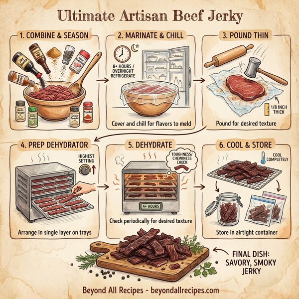 Ultimate Artisan Beef Jerky instructions