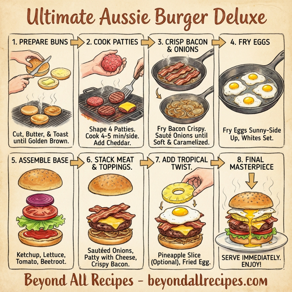 Ultimate Aussie Burger Deluxe instructions