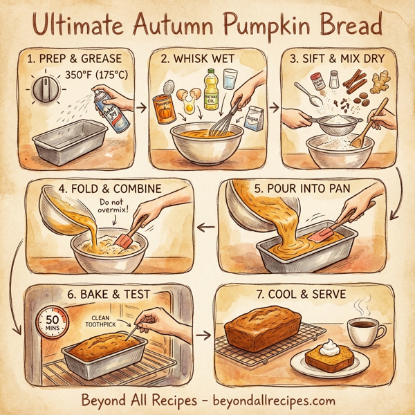 Ultimate Autumn Pumpkin Bread instructions