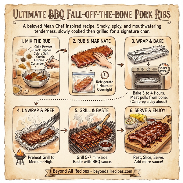 Ultimate BBQ Fall-Off-The-Bone Pork Ribs instructions