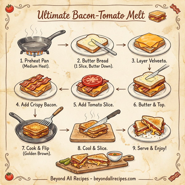 Ultimate Bacon-Tomato Melt instructions