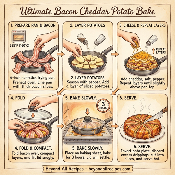 Ultimate Bacon Cheddar Potato Bake instructions