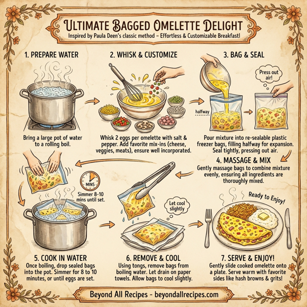 Ultimate Bagged Omelette Delight instructions