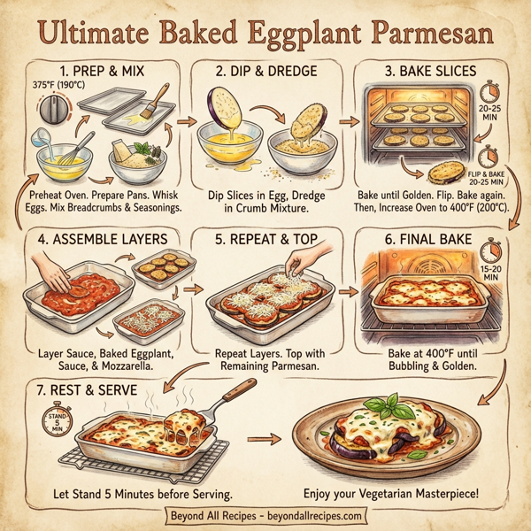 Ultimate Baked Eggplant Parmesan instructions