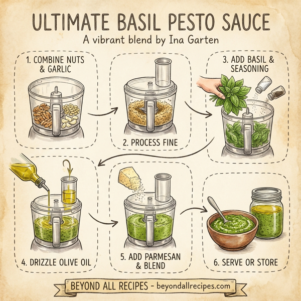 Ultimate Basil Pesto Sauce instructions