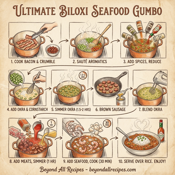 Ultimate Biloxi Seafood Gumbo instructions