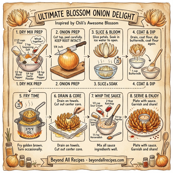 Ultimate Blossom Onion Delight instructions