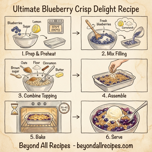 Ultimate Blueberry Crisp Delight instructions