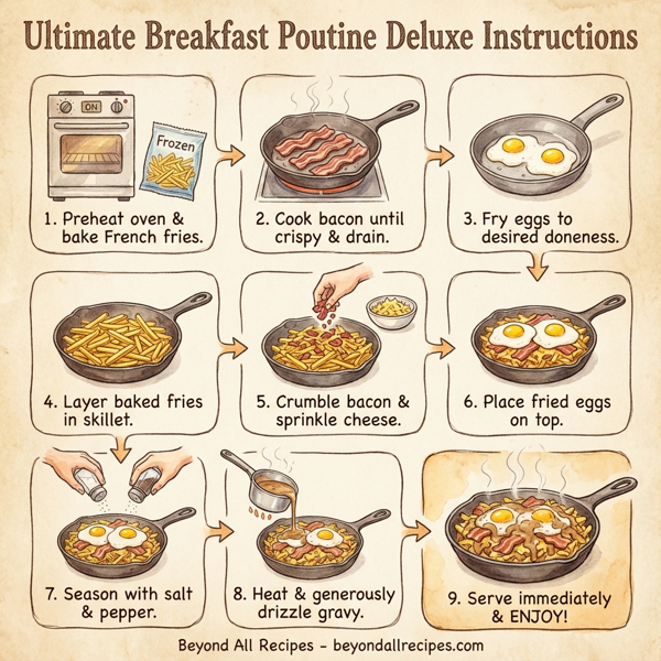 Ultimate Breakfast Poutine Deluxe instructions