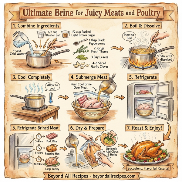 Ultimate Brine for Juicy Meats and Poultry instructions