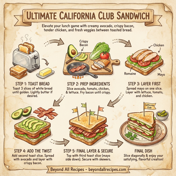 Ultimate California Club Sandwich instructions