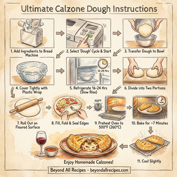 Ultimate Calzone Dough instructions